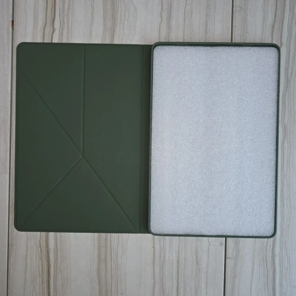 100% Authentic Samsung Book Cover Multi position Case Galaxy Tab A9+ BLACK/GREEN